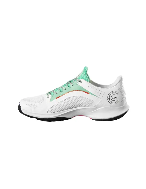 Zapatillas Wilson Hurakn 2.0 Blanco Verde Mujer Wrs331180 | Ofertas de pádel